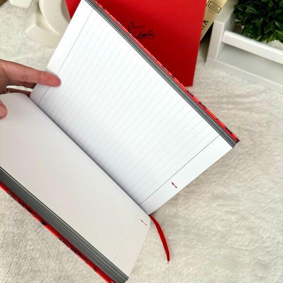 Christian Louboutin notebook NEW NEVERUSED BEAUTIFUL - Picture 3 of 7